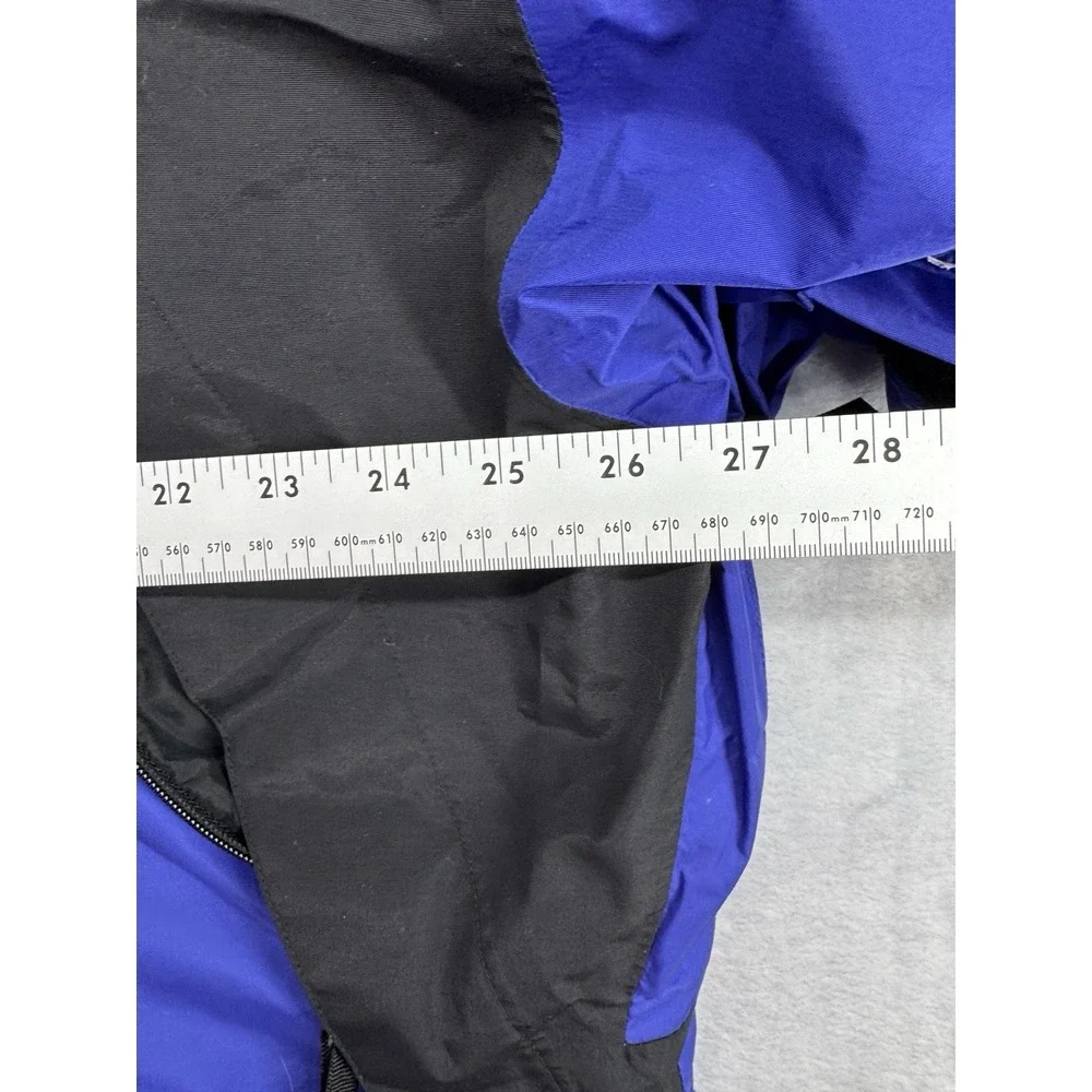North Face Gore-Tex Rain Jacket Full-Zip Vintage‎ Blue TNF Men's Size L EUC